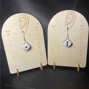 Playful Dice Earrings